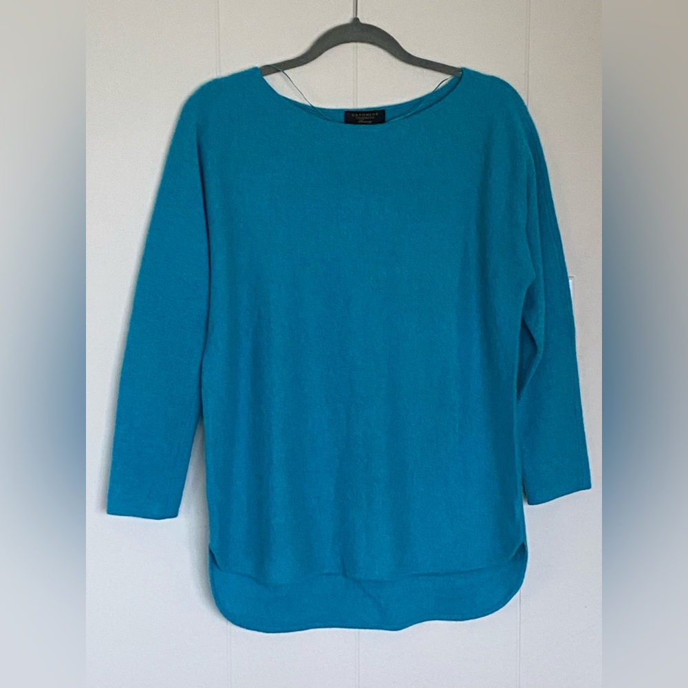 Charter Club cashmere tunic M